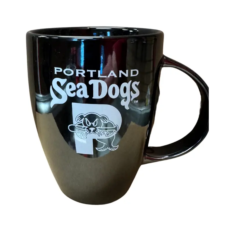 Portland Sea Dogs Rico SeaDogs Black Chrome Large Mug