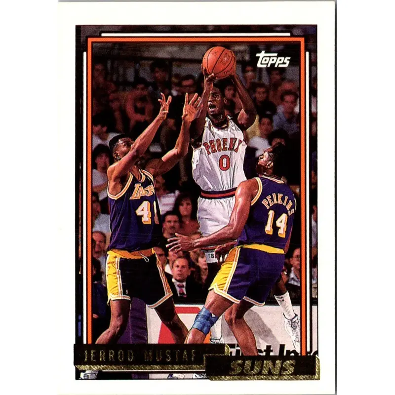 1992 Topps Gold Jerrod Mustaf #43