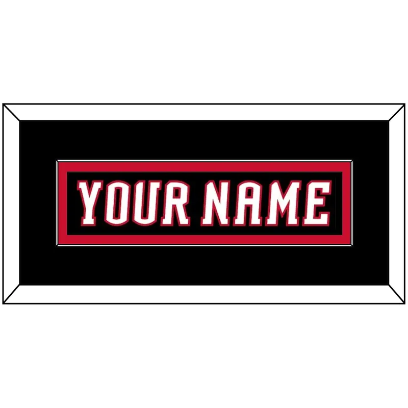 Buffalo Nameplate - Home White/Road Black (1996-2006) - Single Mat 2