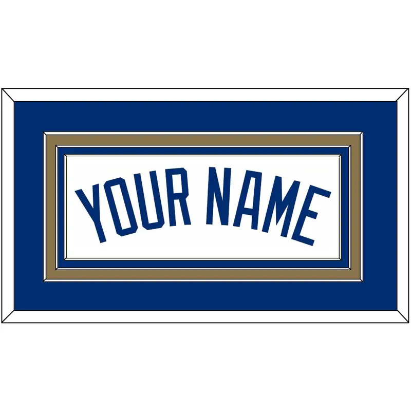 Kansas City Name - Home White - Triple Mat 2
