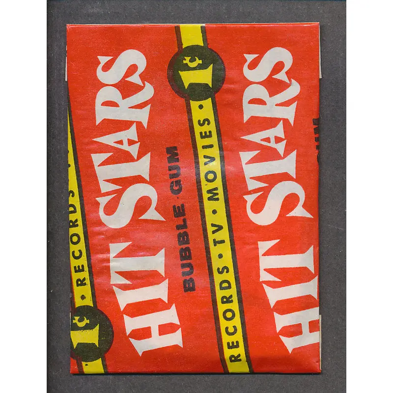 1957 Topps Hit Stars Unopened 1 Cent Wax Pack