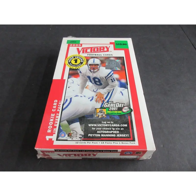 2000 Upper Deck Victory Football Blaster Box (15/12)