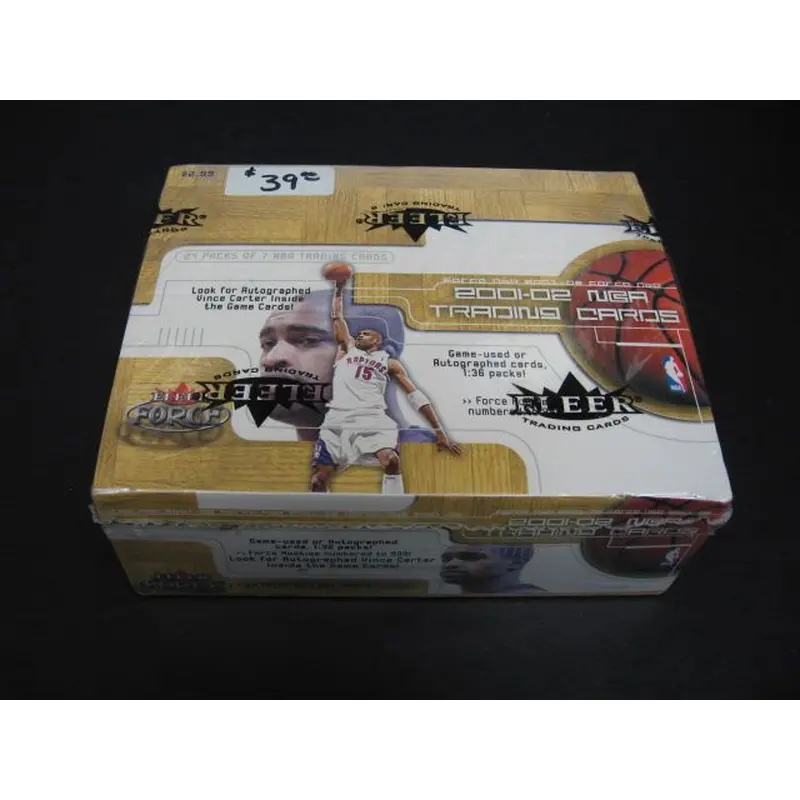 2001/02 Fleer Force Basketball Box (Retail)
