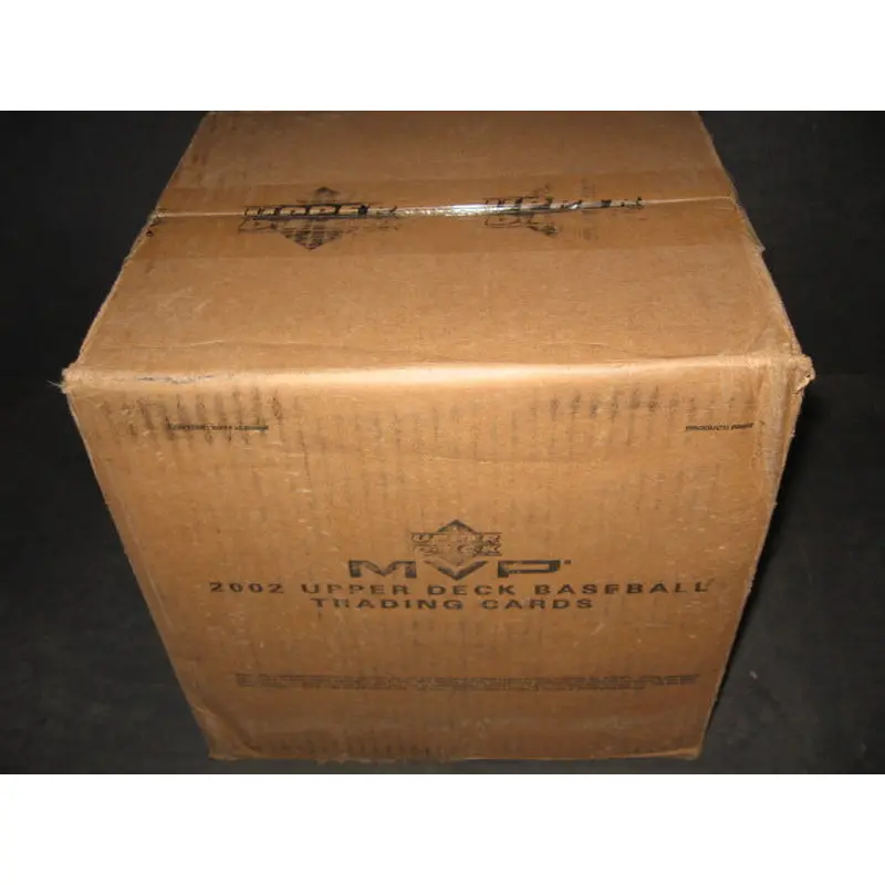 2002 Upper Deck MVP Baseball Case (Retail) (20 Box)