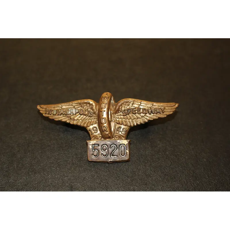 1948 Indianapolis 500 Pit Badge #5920