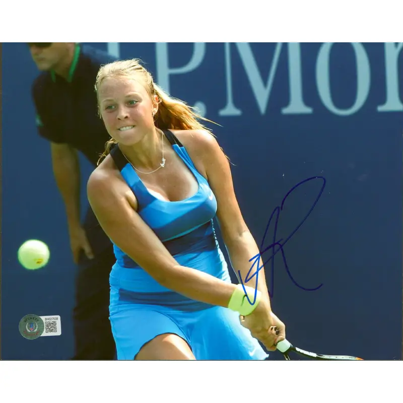 Anett Kontaveit Authentic Signed 8x10 Photo Autographed BAS #BH027538