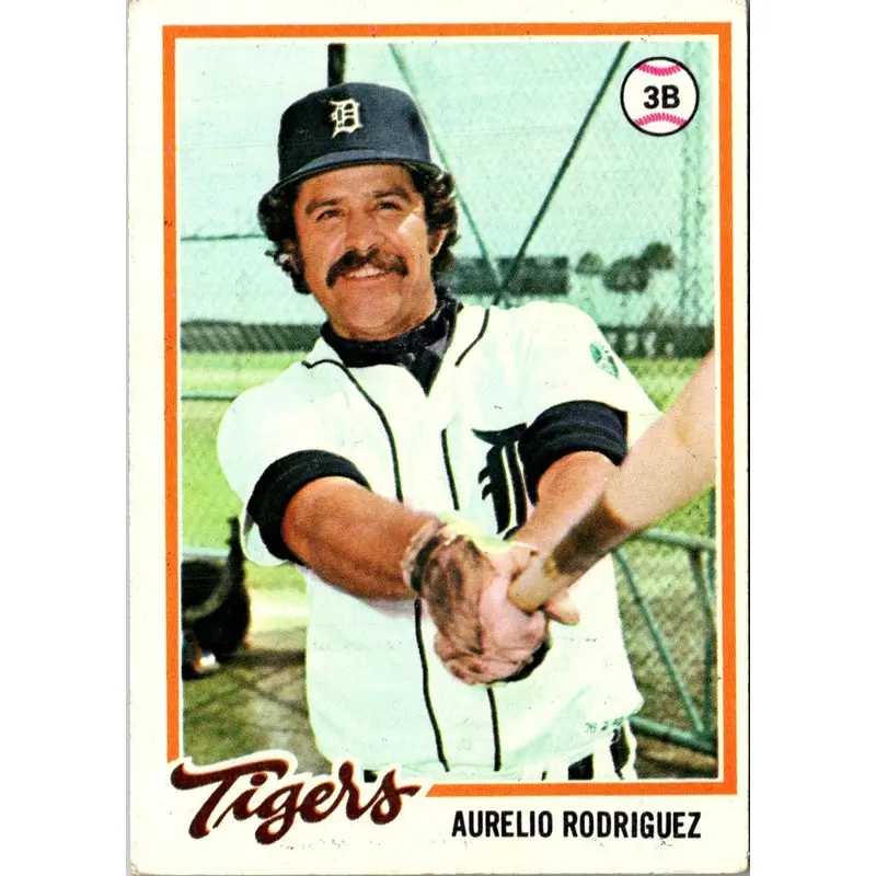 1978 Topps Aurelio Rodriguez #342