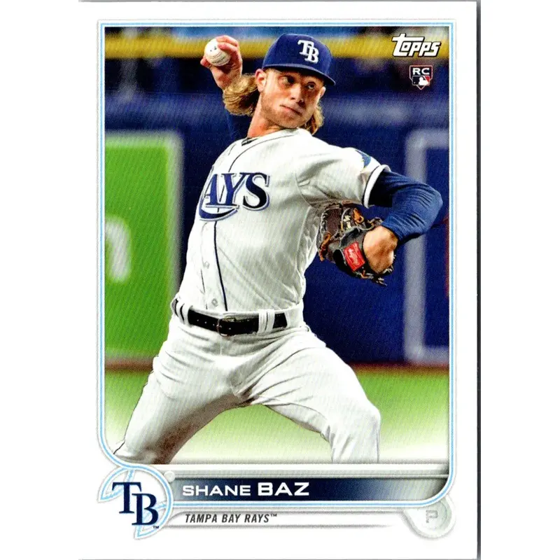 2022 Topps Chrome Logofractor Edition Shane Baz #8