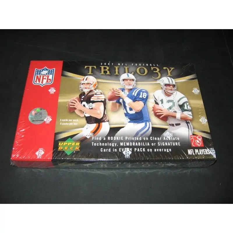 2007 Upper Deck Trilogy Football Box (Hobby)