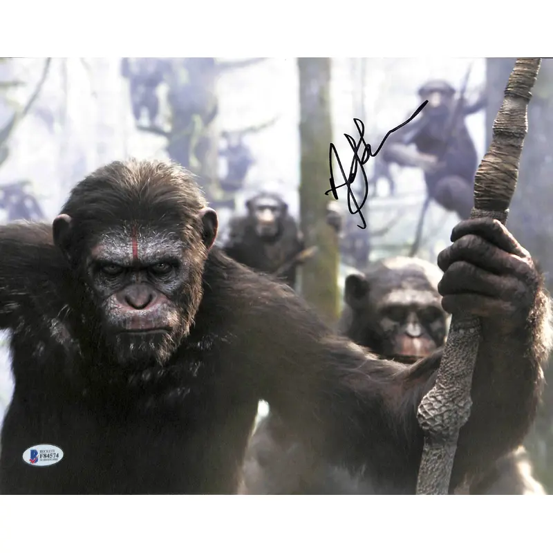 Andy Serkis Planet Of The Apes Authentic Signed 11x14 Photo BAS #F84574