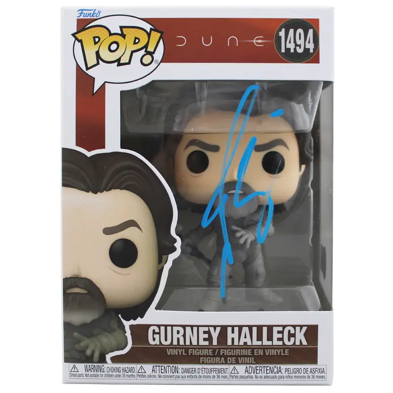 Josh Brolin Dune Signed Gurney Halleck #1494 Funko Pop Vinyl Figure BAS