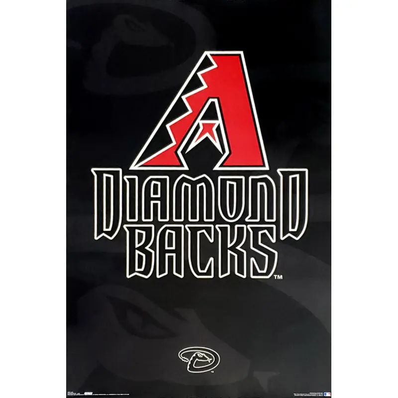 Arizona Diamondbacks Official MLB Baseball Team Logo Poster - Costacos 2007