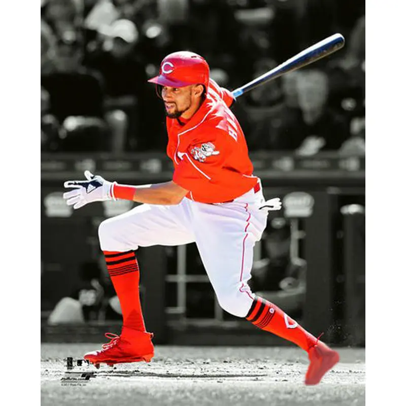 Billy Hamilton "Slap-and-Dash" Cincinnati Reds Premium Poster Print - Photofile 16x20
