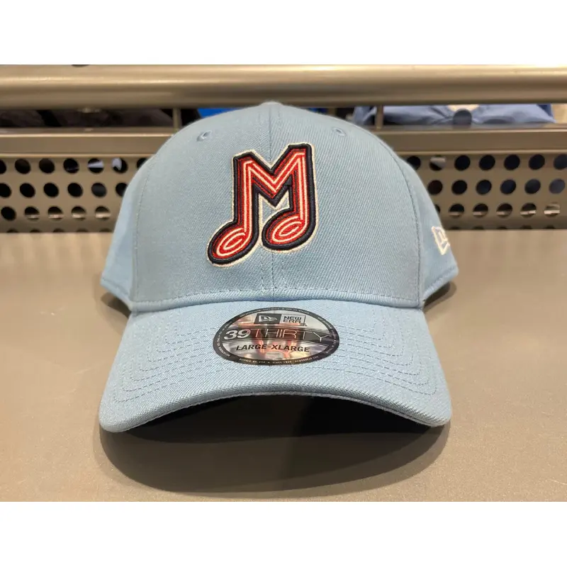 New Era 39Thirty Flex Fit Powder Blue Alternate Cap