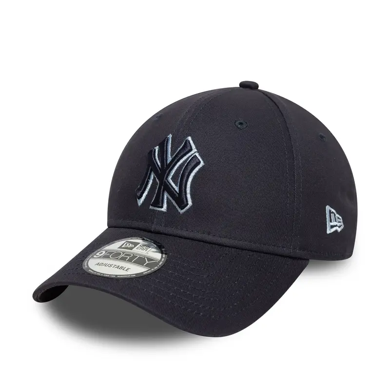 New Era - 9FORTY - New York Yankees - Team Outline - Navy