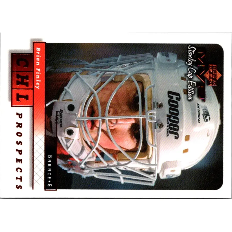 1999 Upper Deck MVP Stanley Cup Brian Finley #210