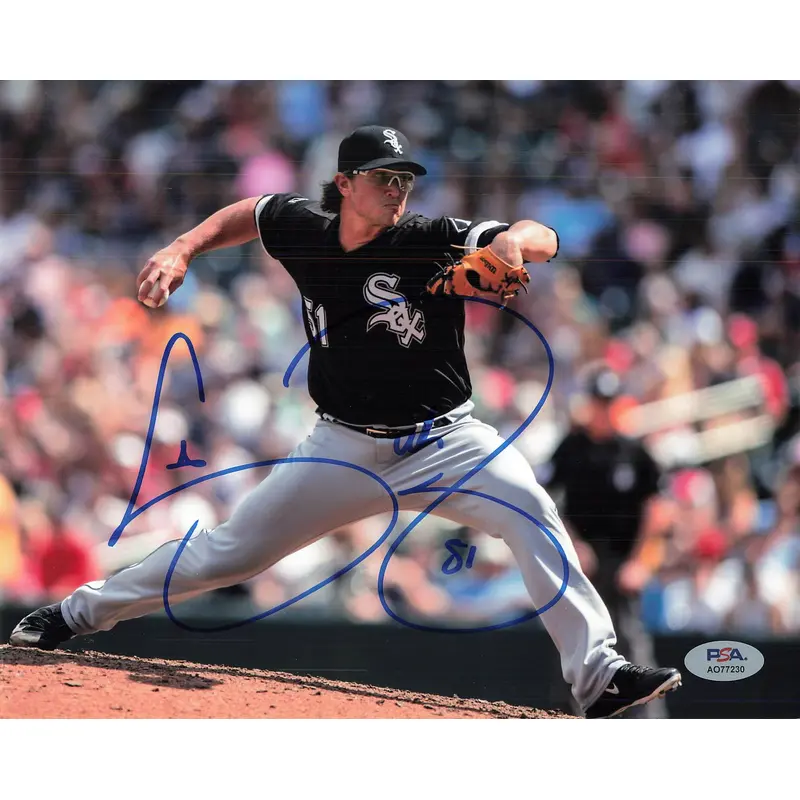 CARSON FULMER signed 8x10 photo Chicago White Sox PSA/DNA Autographed