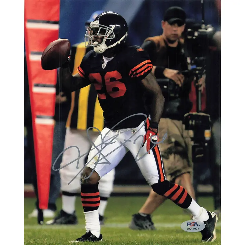 Tim Jennings Signed 8x10 photo PSA/DNA Chicago Bears Autographed