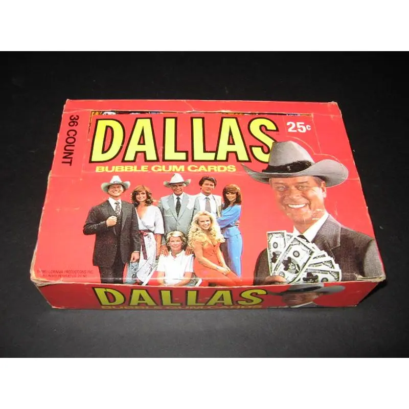 1981 Donruss Dallas Unopened Wax Box (Authenticate)