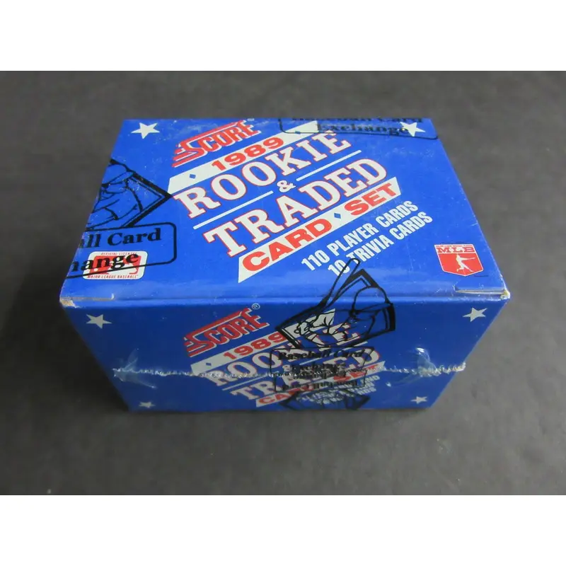 1989 Score Baseball Rookie & Traded Factory Set (FASC)