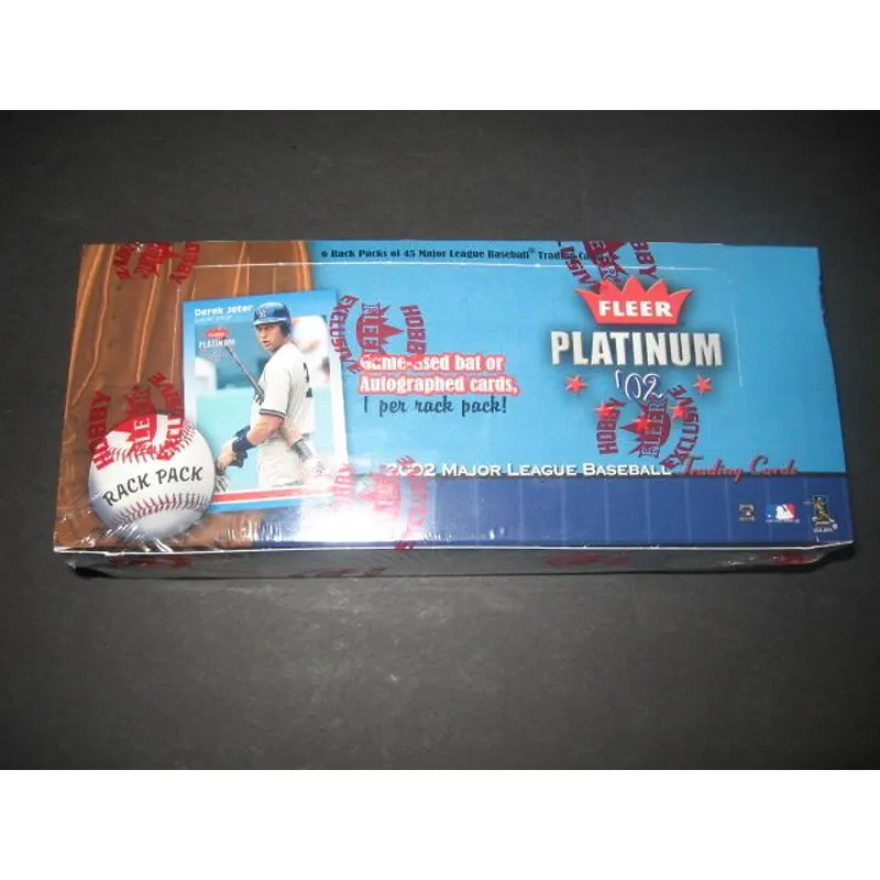 2002 Fleer Platinum Baseball Rack Box (Hobby)