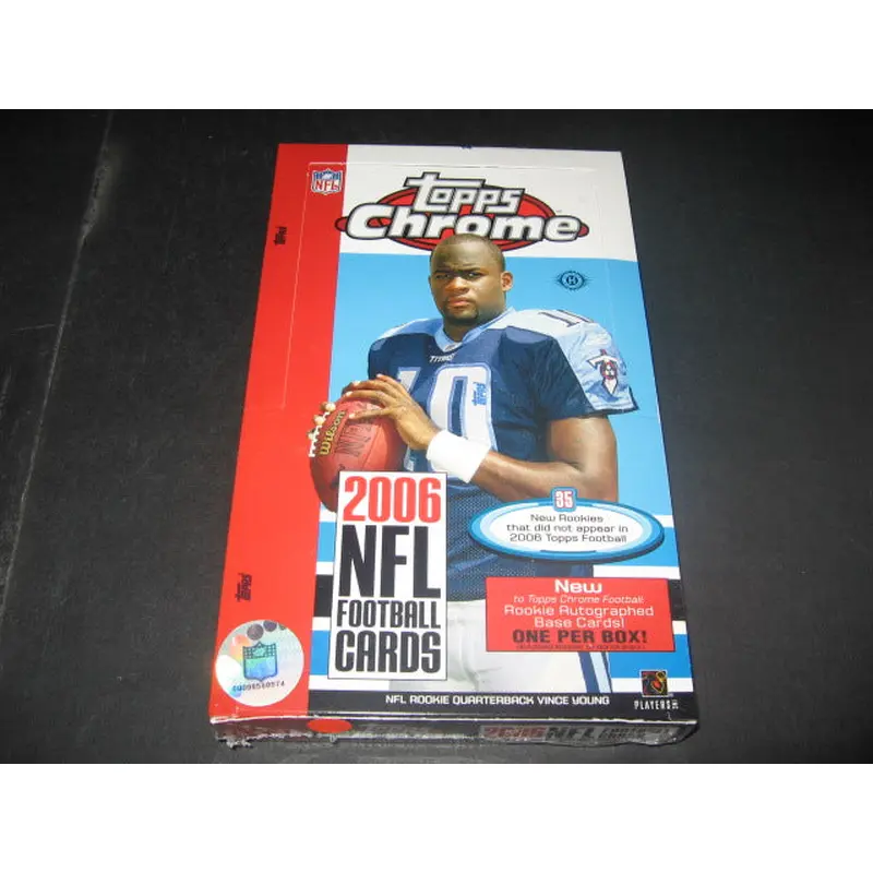 2006 Topps Chrome Football Box (Hobby)