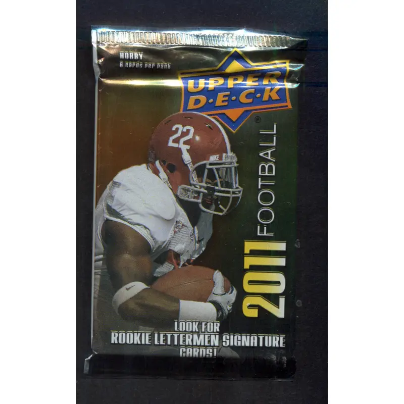 2011 Upper Deck Football Unopened Pack (Hobby) (6)