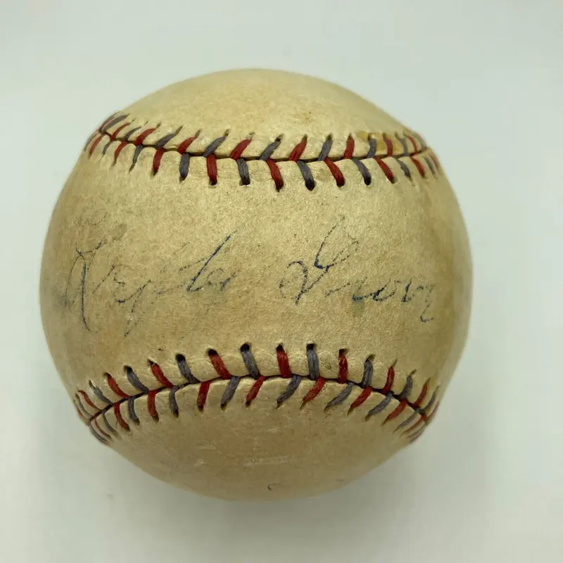 Lefty Grove Playing Days Signed 1929 American League Baseball JSA COA