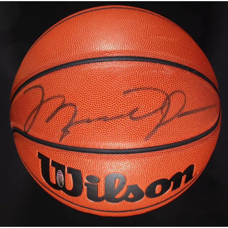 Michael Jordan Signed Autographed Basketball With UDA Upper Deck COA