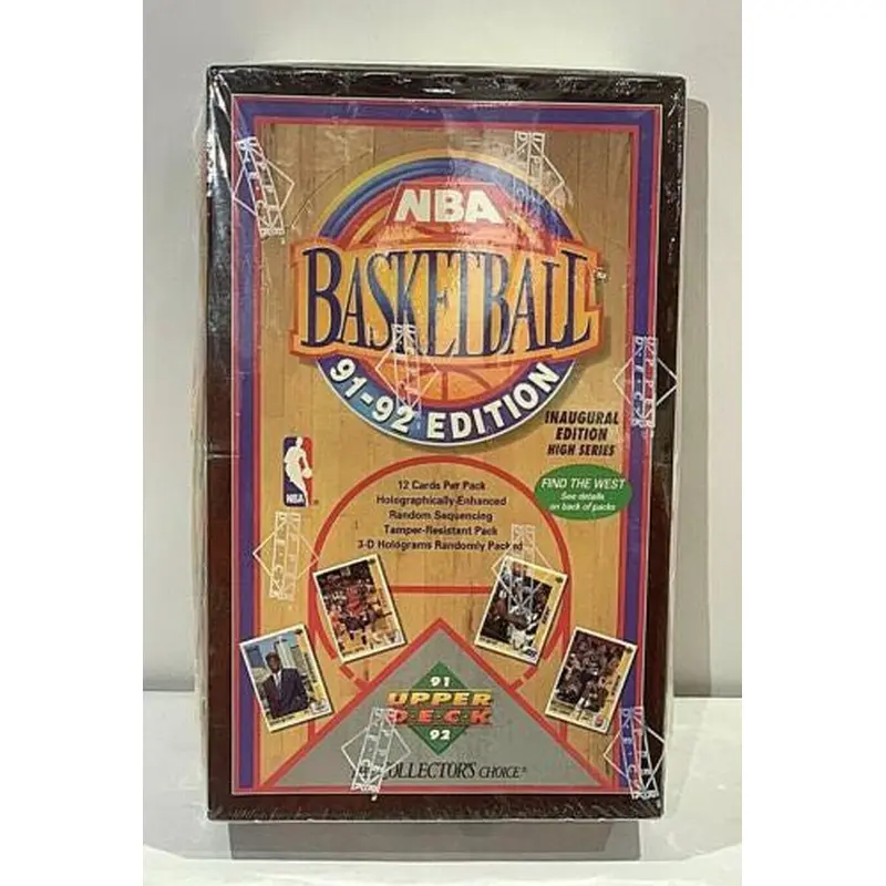 1991-92 Upper Deck High Number Basketball Box