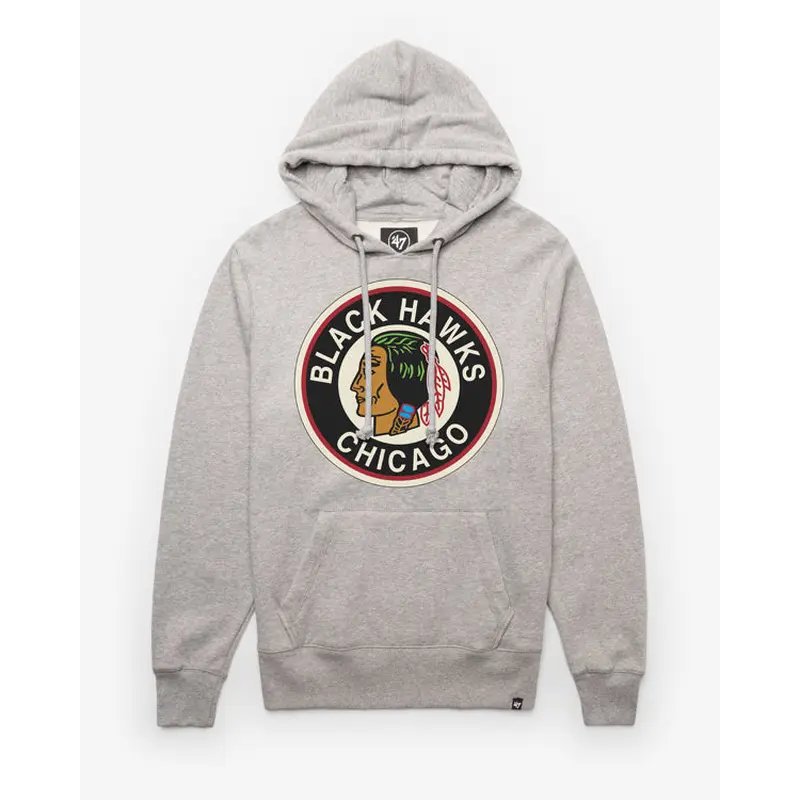 CHICAGO BLACKHAWKS VINTAGE IMPRINT '47 HEADLINE HOOD
