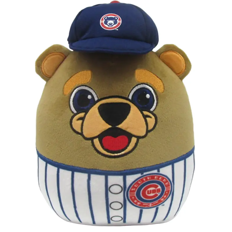 South Bend Cubs Mascot Stu Squish Pillow