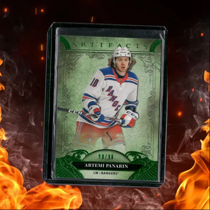 2020-21 Upper Deck Artifacts Artemi Panarin Emerald 90/99 #134