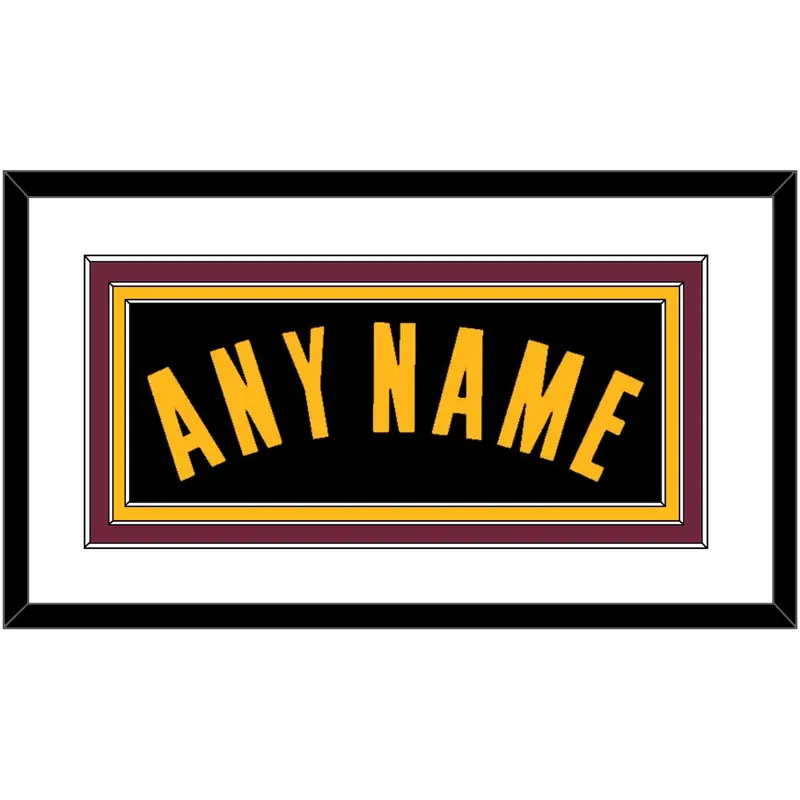 Cleveland Name - Black Pride (2015-2017) - Triple Mat 1