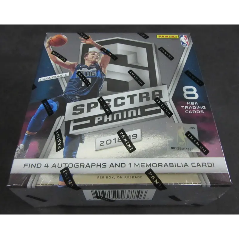 2018/19 Panini Spectra Basketball Box (Hobby)