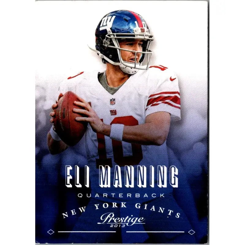 2013 Panini Prestige Eli Manning #126