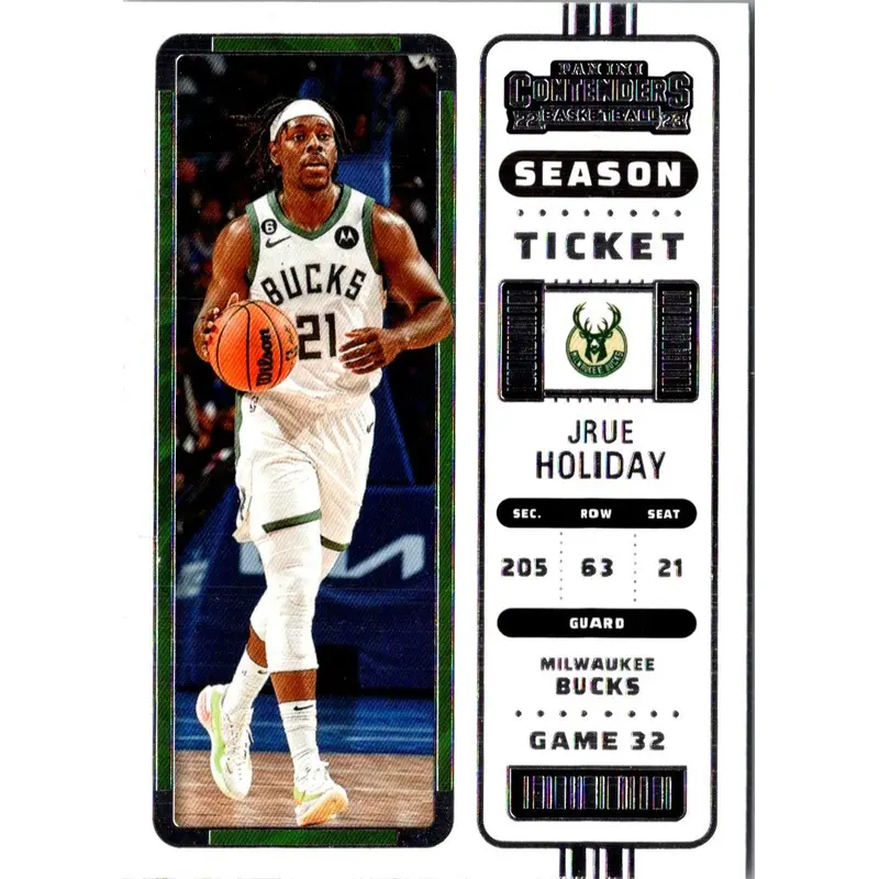 2022 Panini Contenders Season Ticket Jrue Holiday #49