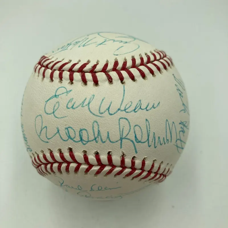 1970 Baltimore Orioles World Series Champs Team Signed Baseball JSA COA