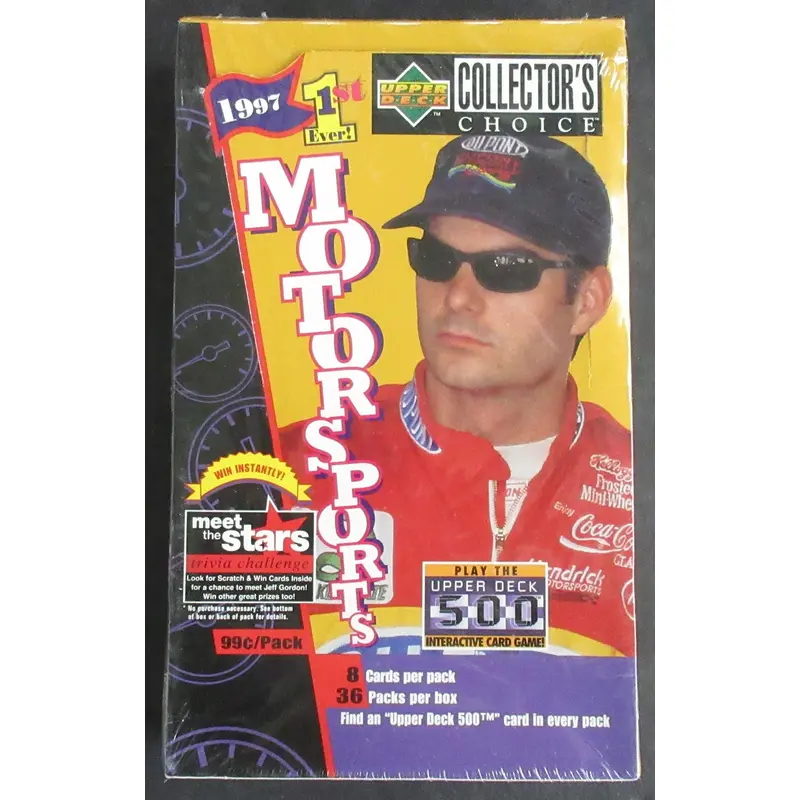 1997 Upper Deck Collector's Choice Motorsports Racing Box (Retail) (36/8)