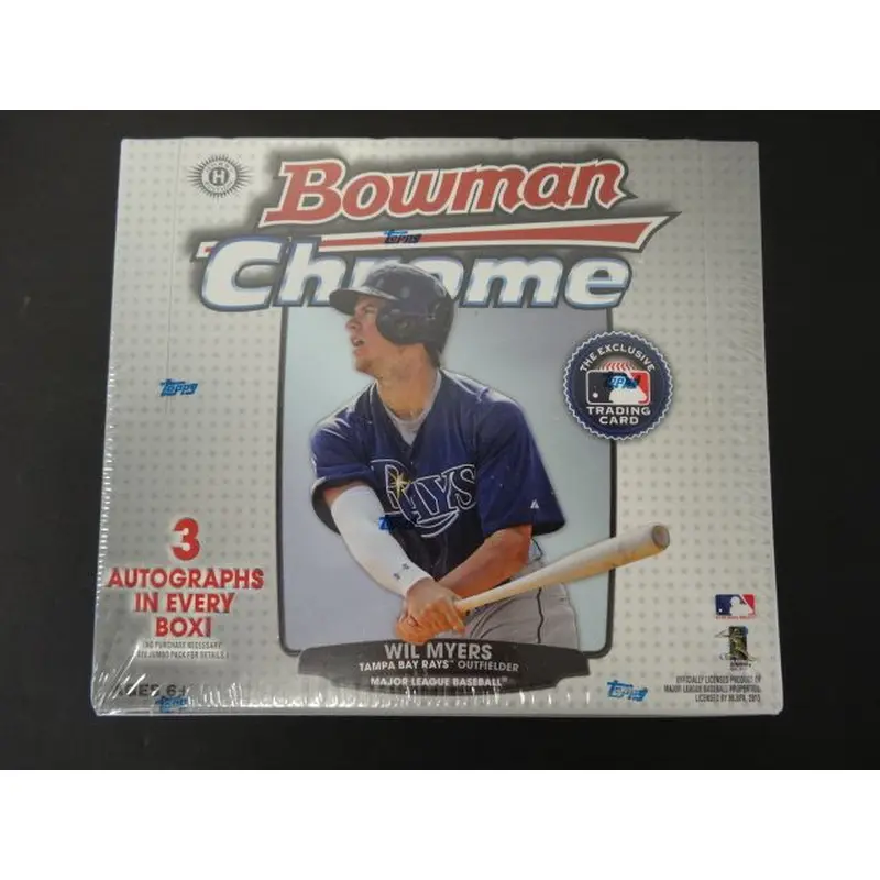 2013 Bowman Chrome Baseball Jumbo Box (Hobby)