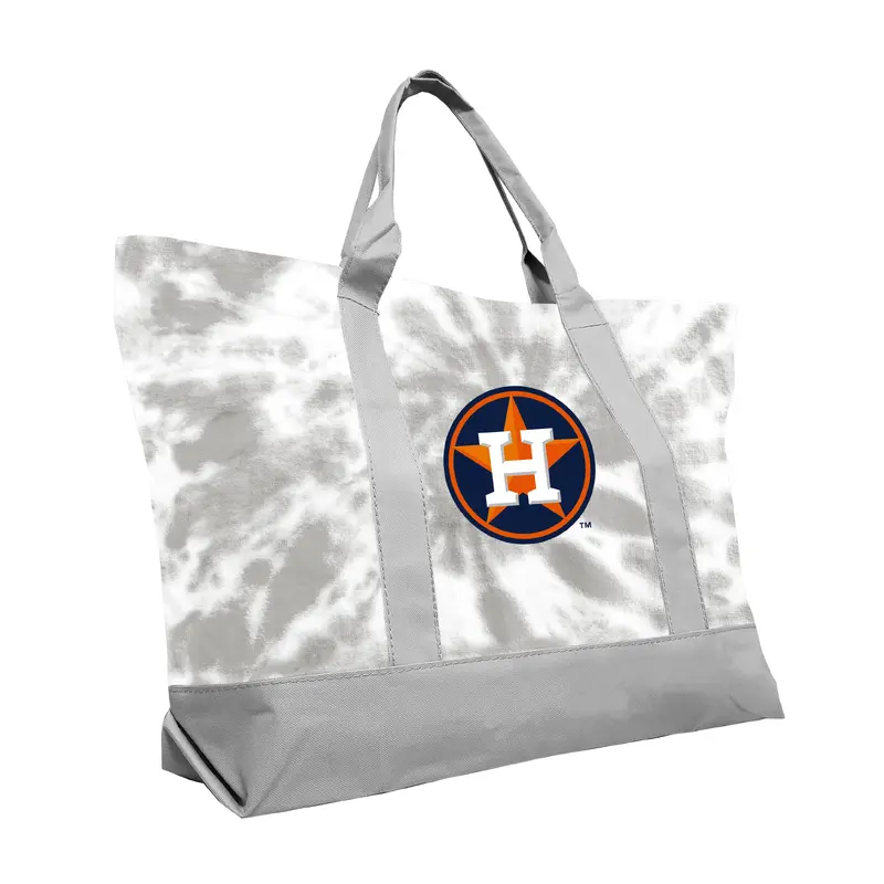 Houston Astros Tie Dye Dot Tote