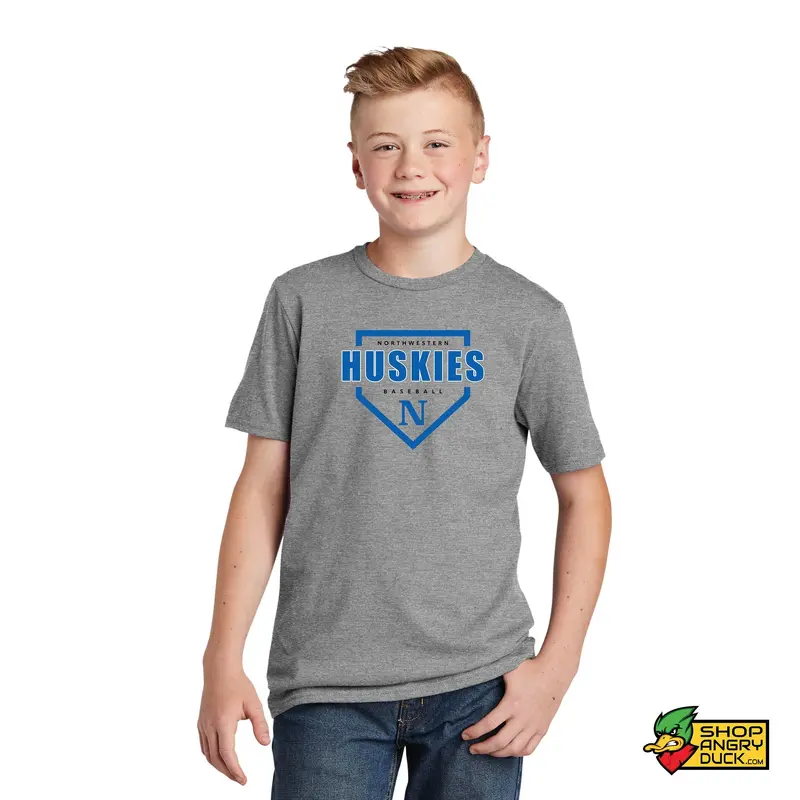 Northwestern Baseball Plate Youth T-Shirt