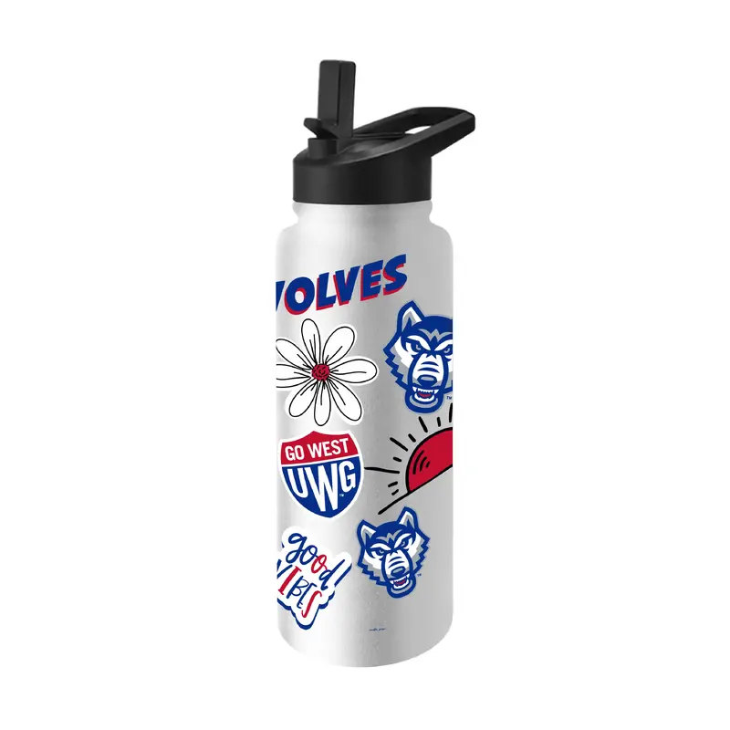 West Georgia 34oz Native Quencher Bottle