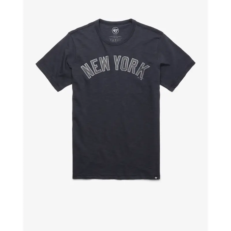 NEW YORK YANKEES GRIT WORDMARK '47 SCRUM TEE