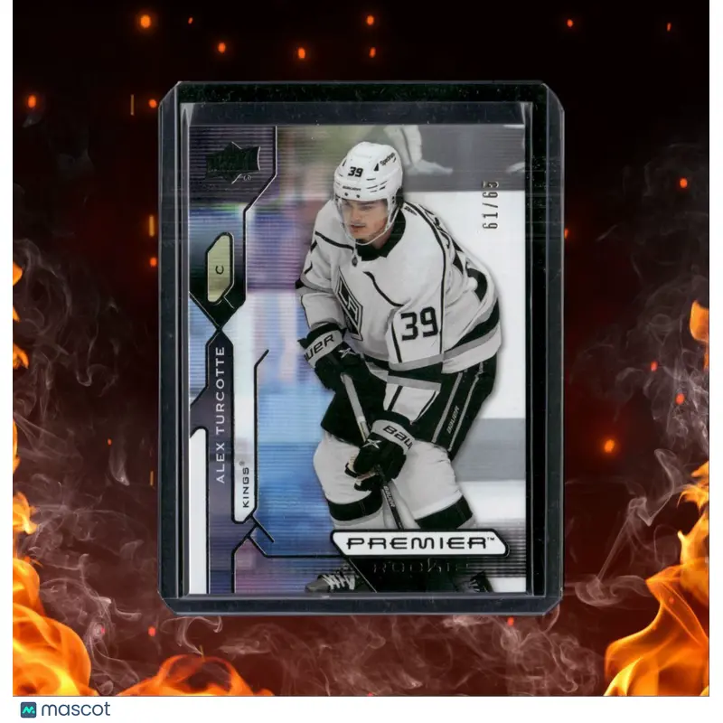 2021-22 Upper Deck Premier Alex Turcotte Gold Rookie 61/65 #112