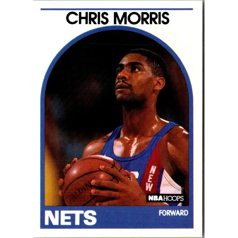 1989 Hoops Chris Morris #26 Rookie