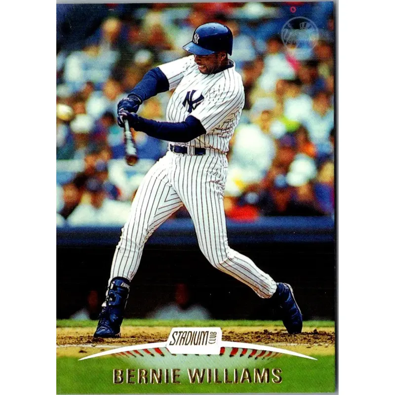 1999 Topps Stars 'N Steel Bernie Williams #6