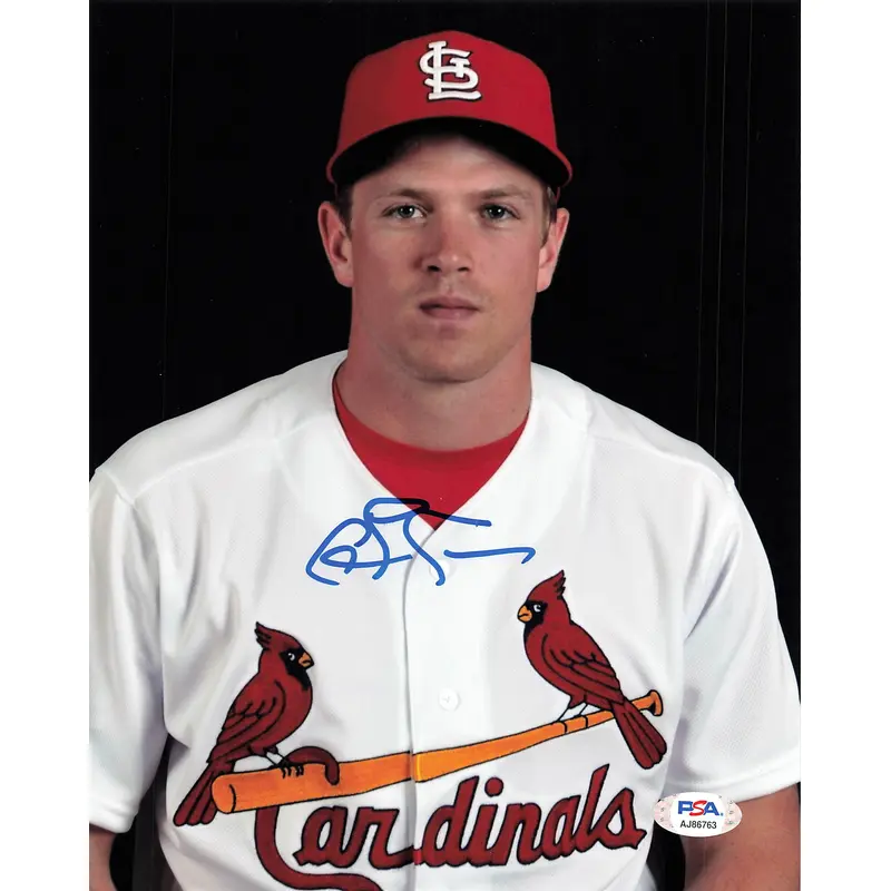 CHARLIE TILSON signed 8x10 photo PSA/DNA St. Louis Cardinals Autographed