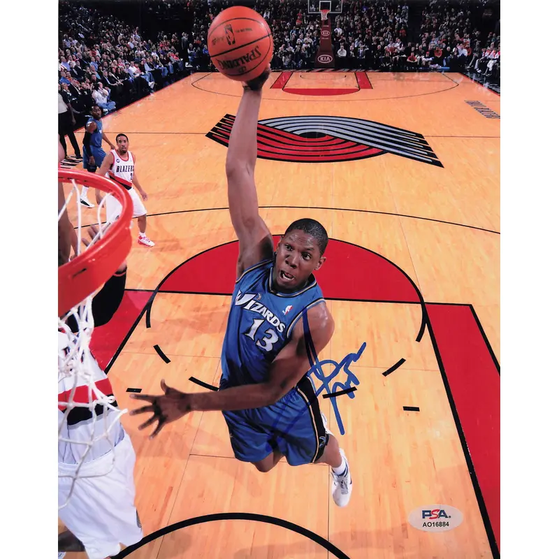 KEVIN SERAPHIN signed 8x10 photo PSA/DNA Washington Wizards Autographed