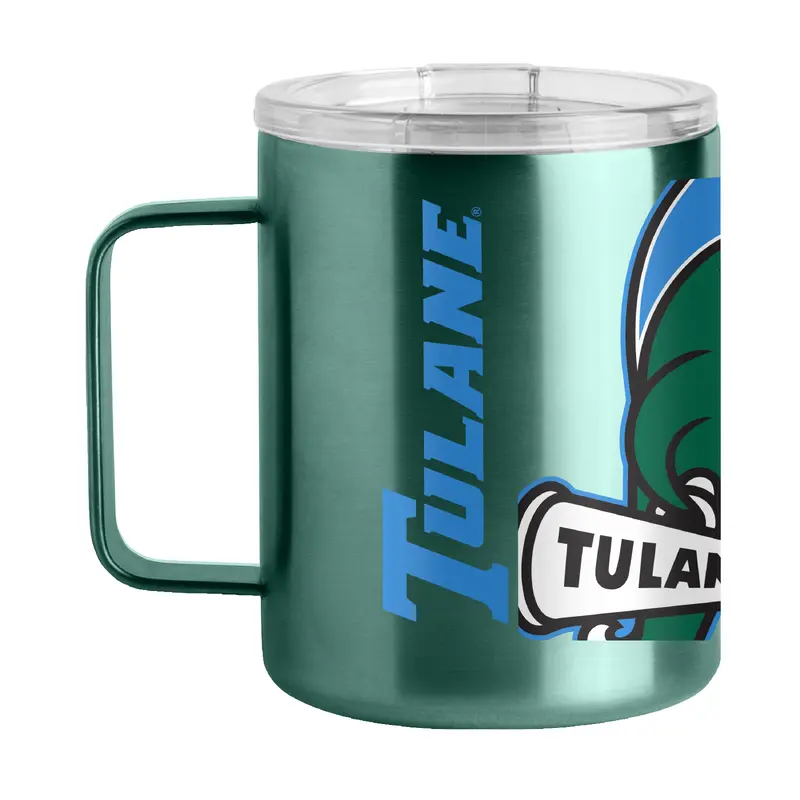 Tulane 15oz Hype Stainless Steel Mug
